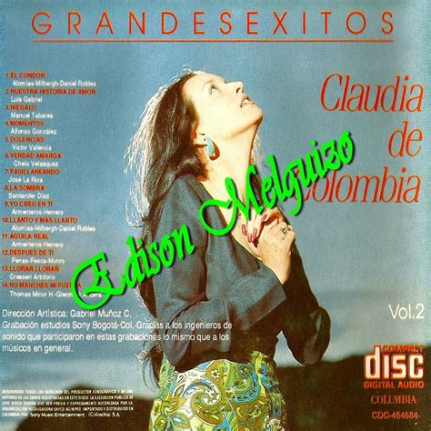 musica de claudia de colombia